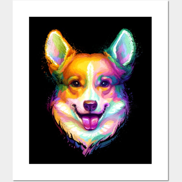 Welsh Corgi Wall Art by stonemask